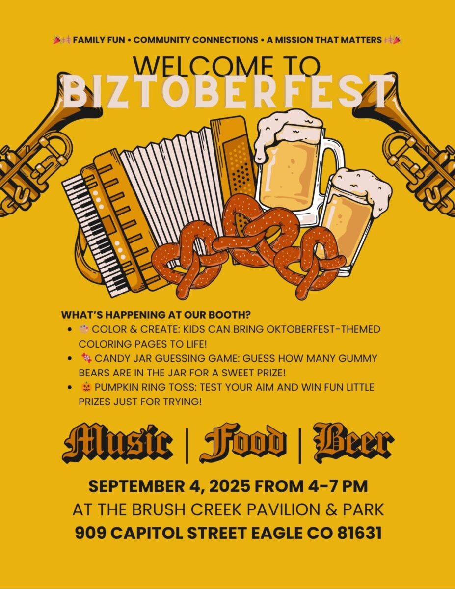 Biztoberfest Welcome to Biztoberfest flyer for an upcoming event. 🎉🍂 Family Fun • Community Connections • A Mission that Matters 🍂🎉